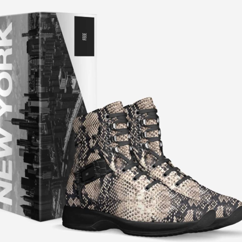FEEE Snake Hi top Walking Sneaker/Boot
